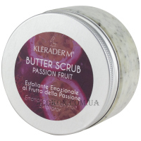 KLERADERM Butter Scrub Passion Fruit - Скраб олійний 