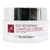 DR.HEDISON EGF Renewal Cream - Зміцнюючий крем для відновлення пружності з EGF і арбутином