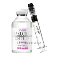 DERMALINE D'Lexo Bakuchiol Solution Ampoule - Омолоджуюча сироватка з бакучіолом для зменшення глибини зморшок