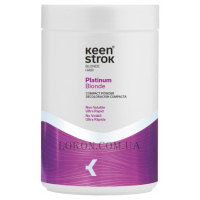 KEEN STROK Platinum Blond Non-Volatile Bleaching Powder - Пудра освітлююча нелетюча