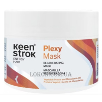 KEEN STROK Plexy Regenerating Mask - Маска зі зміцнюючими волокнами для реконструкції волосся