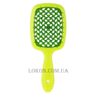 JANEKE Superbrush - Щітка для волосся, лимонна із зеленим