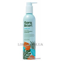 FLORA&CURL Soothe Me Coconut Mint Scalp Refresh Shampoo - Освіжаючий шампунь для шкіри голови