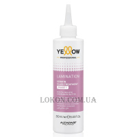 YELLOW Keratin Glass Treatment Phase 1 - Кератинове ламінування (крок 1)