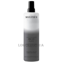 SELECTIVE On Care Black Biphasic Spray - Двофазний спрей для світлого та пошкодженого волосся