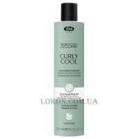 LISAP Top Care Curly Cool Elasticizing Shampoo - Шампунь для кучерявого та хвилястого волосся