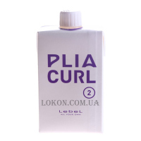 LEBEL Plia Curl 2 - Лосьйон-фіксація для хімічної завивки (крок 2)