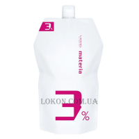 LEBEL Materia 3% - Оксидант 3%
