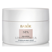 BABOR SPA Shaping Vitamin ACE Body Cream - Крем для тіла з вітамінами А, С, Е