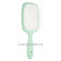 JANEKE Superbrush - Щітка для волосся, м'ятна з білим