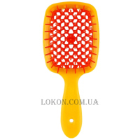 JANEKE Superbrush Small - Щітка для волосся, жовта з помаранчевим