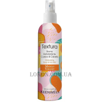 KEENWELL Textura Body&Hair Mist Mango&Yogurt - Ароматичний зволожуючий спрей-міст для волосся та тіла 