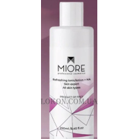 MIORE Refreshing Tonic - Тонік-лосьйон з гіалуроновою кислотою для всіх типів шкіри