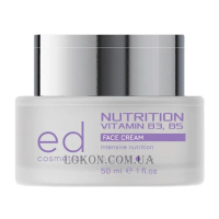 ED COSMETICS Nutrition B3 B5 Face  Cream - Крем для обличчя з вітамінами B3, B5