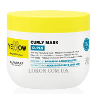YELLOW Curls Curly Mask - Інтенсивно зволожуюча маска для кучерявого волосся