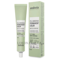ANDREIA 0% Ammonia Permanent Color - Перманентна фарба для волосся без аміаку