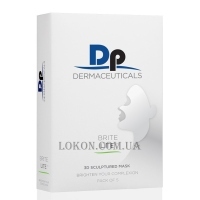 DP DERMACEUTICALS Brite Lite 3D Sculptured Mask - Скульптурна освітлююча 3D маска для обличчя