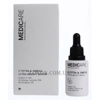 MEDICARE C-Tetra & Omega Ultra Bright Serum - Освітлювальна сироватка з 15% вітаміном С
