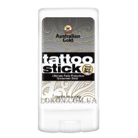 AUSTRALIAN GOLD Tattoo Stick SPF50 - Сонцезахисний стік для захисту татуювань і родимок SPF-50