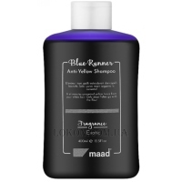 MAAD Blue Runner Anti-Yellow Shampoo - Шампунь для волосся 