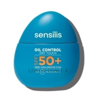 SENSILIS Oil Control Dry Touch SPF50+ - Матуючий сонцезахисний крем SPF-50+