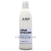 ASP Creme Developer 20vol - Крем-окислювач для волосся 6%