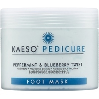 KAESO Peppermint&Blueberry Twist - Освіжаюча маска для ніг