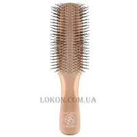 S-HEART-S Scalp Brush World Model Long Pink Gold - Преміальна щітка для волосся 