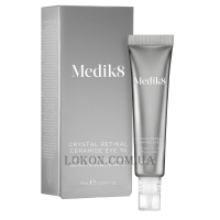 MEDIK8 Crystal Retinal Ceramide Eye 10 - Нічний крем навколо очей з ретиналем 0,1%