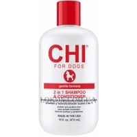CHI For Dogs  2 in 1 Shampoo and Conditioner - Шампунь-кондиціонер 2 в 1 для собак