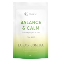 RENEW Balance & Calm Alginate Mask with Tea Tree - Альгінатна маска-баланс з олією чайного дерева