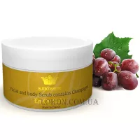 ELITCOSMETIC EnjOy Gold Face and Body Scrub - Скраб для обличчя та тіла з шампанським