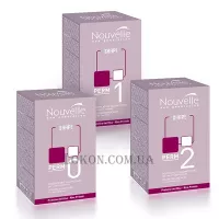 NOUVELLE Volumizing modifier + Neutralizer Kit 1 - Лосьйон для завивки нормального волосся + нейтралізатор (набір)