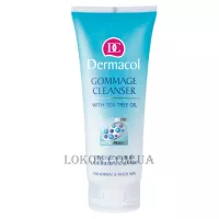 DERMACOL Face Care Gommage Cleanser - Очищуючий гель-скраб з маслом чайного дерева