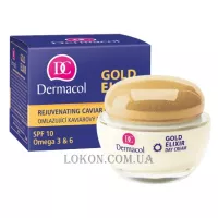 DERMACOL Gold Elixir Rejuvenating Caviar Day Cream 50+ - Крем денний омолоджуючий