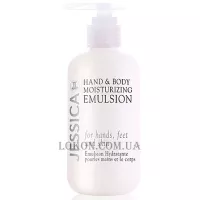 JESSICA Hand & Body Moisturizing Emulsion - Зволожуюча емульсія для рук та тіла з пантенолом