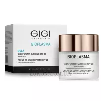 GIGI Bioplasma Moist Supreme SPF-20 - Зволожуючий крем для нормальної та сухої шкіри з SPF-20