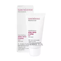 SANTA VERDE Light aloe vera cream fragrance free - Легкий крем для обличчя з Алое Вера без запаху