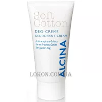 ALCINA Soft Cotton Deo-Creme - Дезодорант кремовий