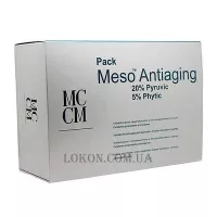 MCCM Pack Meso Antiaging - Набір пілінг антивіковий: піровиноградна кислота 20% + фітинова кислота 5%