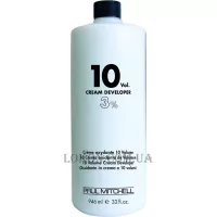 PAUL MITCHELL Cream Developer 10 vol - Кремопроявник 10 об'ємів, 3%