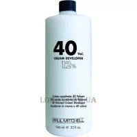 PAUL MITCHELL Cream Developer 40 vol - Кремопроявник 40 об'ємів, 12%