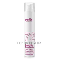 PURLÉS Triple Action Cream SPF-50+ - Захисний крем SPF-50+