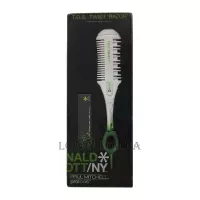 PAUL MITCHELL Carving Comb Twist - Комбінована бритва ергономічної форми