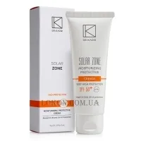 DR.KADIR Solar Zone Moisturizing Protective Cream SPF-50+ - Зволожуючий сонцезахисний крем SPF-50+