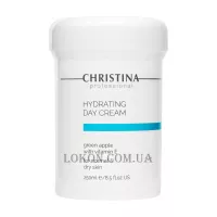 CHRISTINA Hydrating Day Cream Green Apple + Vitamin E - Зволожуючий денний крем із зеленим яблуком та вітаміном Е для нормальної та сухої шкіри