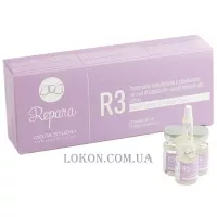 DELTA The Treatment Of Hair Structure On A Hair Loss Repara R3 Cofanetto DA - Засіб для лікування структури волосся при випадінні