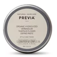 PREVIA Natural Haircare Style&Finish Define Paste - Паста для укладання волосся