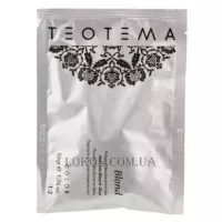 Teotema Color Blond Dust Free Bleach Blue - Порошок для освітлення, блакитний