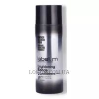 LABEL.M Brightening Blonde Conditioner - Освітлюючий кондиціонер для блондинок